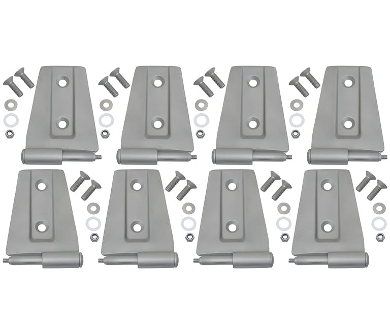 Door Bushing Removal Tool Included Kentrol 70012 Black Door Hinge Liners for Jeep Wrangler JL 4 Door