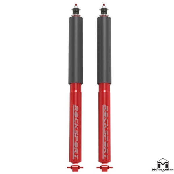 MetalCloak 1016 RockSport Long Travel Shock, TJ Wrangler, Front, Pair
