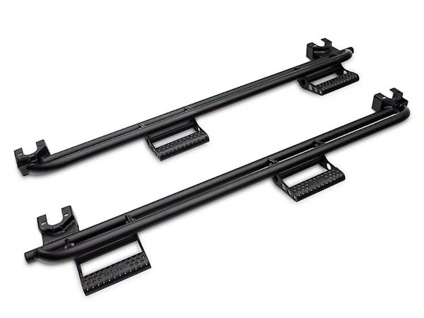 N Fab J074rkrs4 Cab Length Rkr Side Rails W Detachable Steps