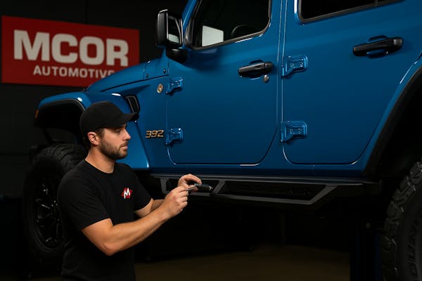 Running boards install example 2