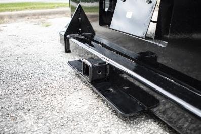 Optional 24,000 lb. Receiver Hitch Upgrade (not available for 7')