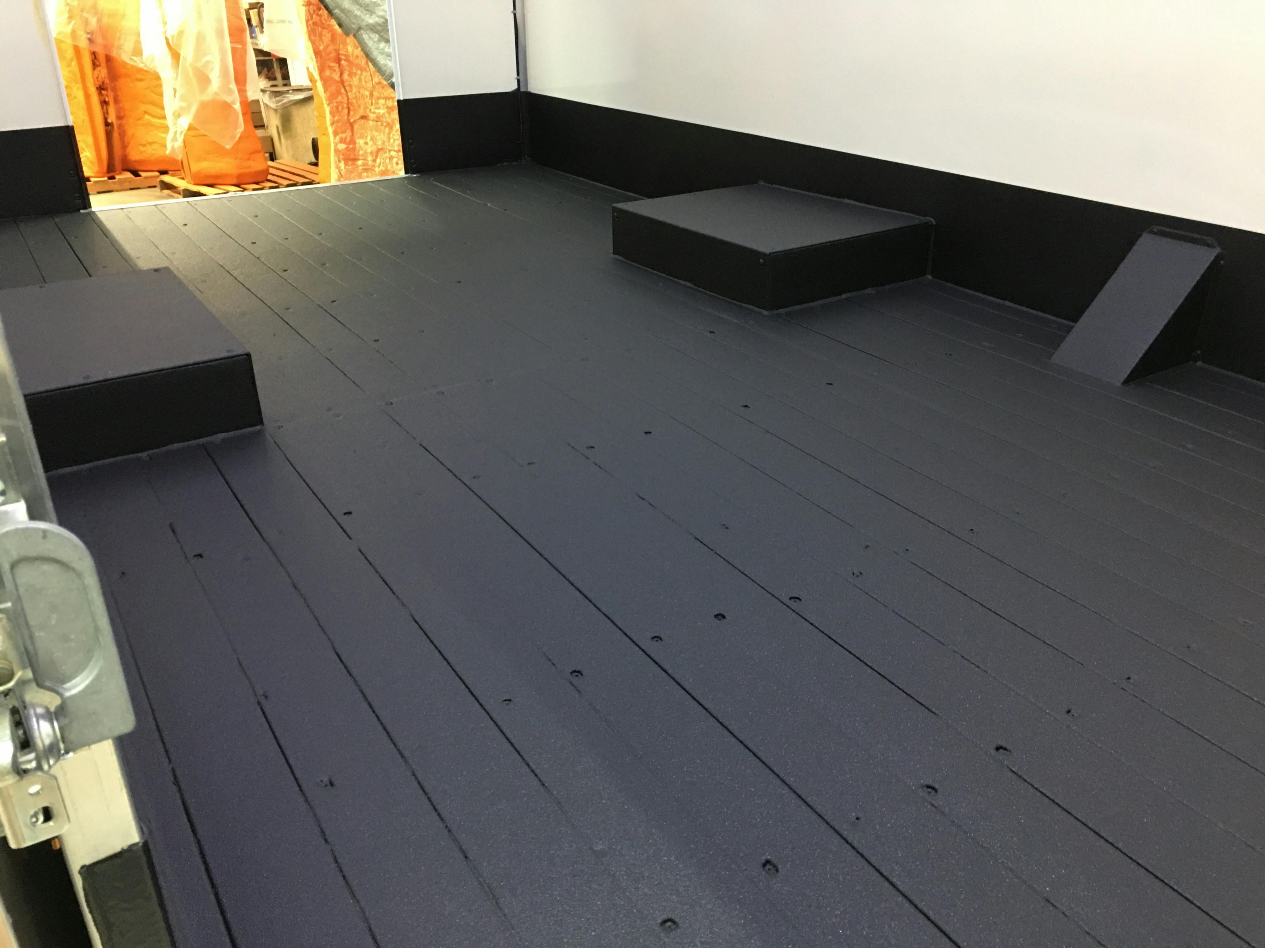 Polyaspartic Box Truck Interiors