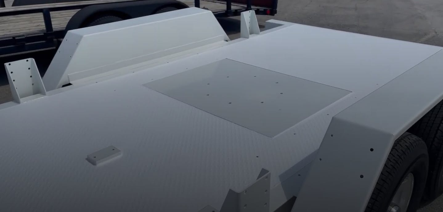 Polyaspartic Utility Trailer Services