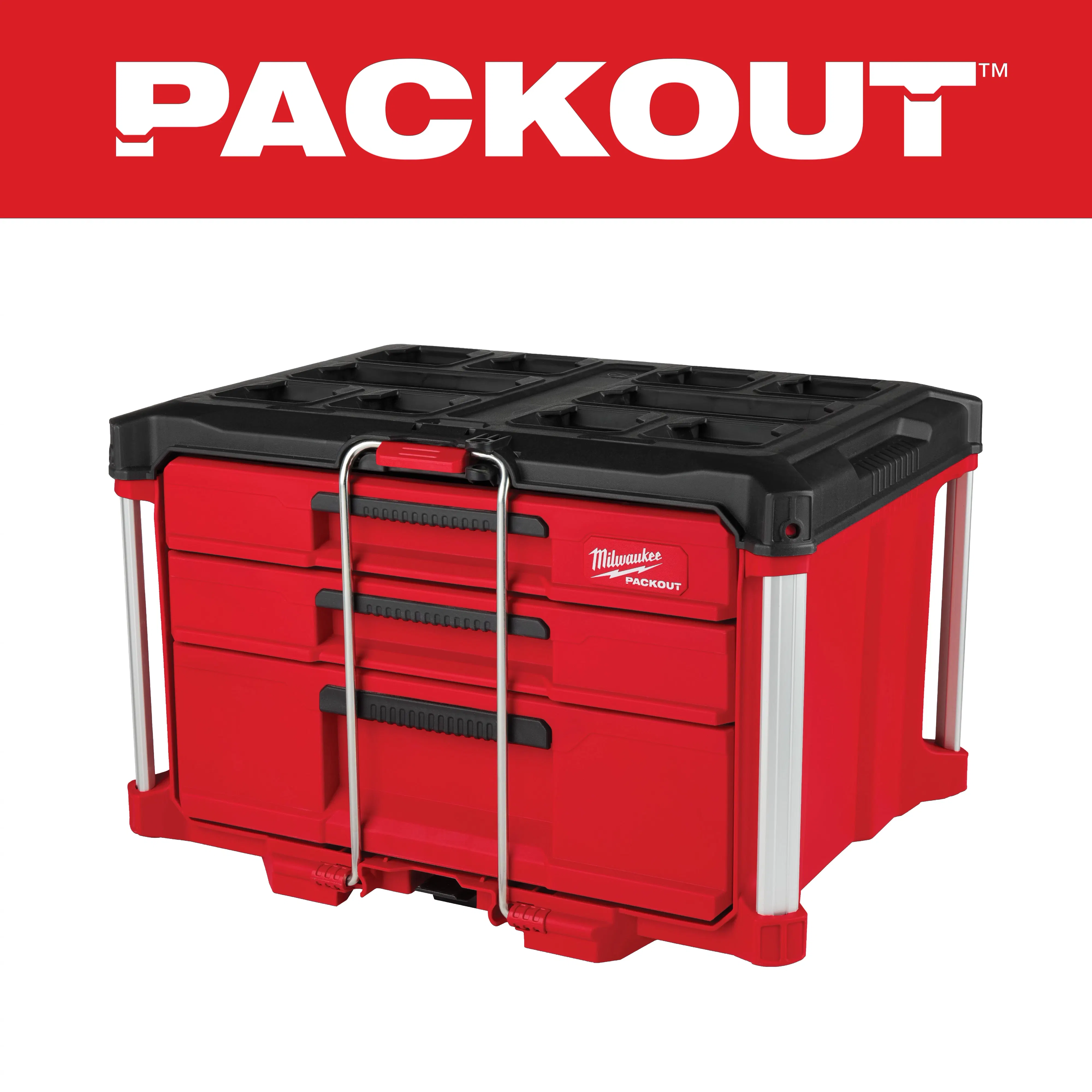 Multi-Depth 3-Drawer Tool Box