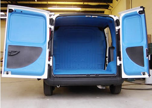 Polyaspartic Van Interiors
