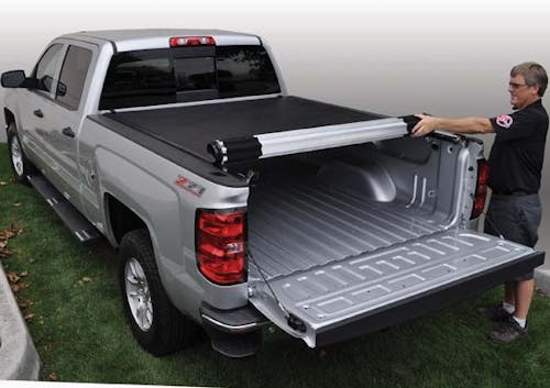 Bak Industries 36121 Roll X Aluminum Hard Rolling Tonneau Cover Black