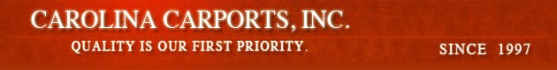 Carolina Carports Banner