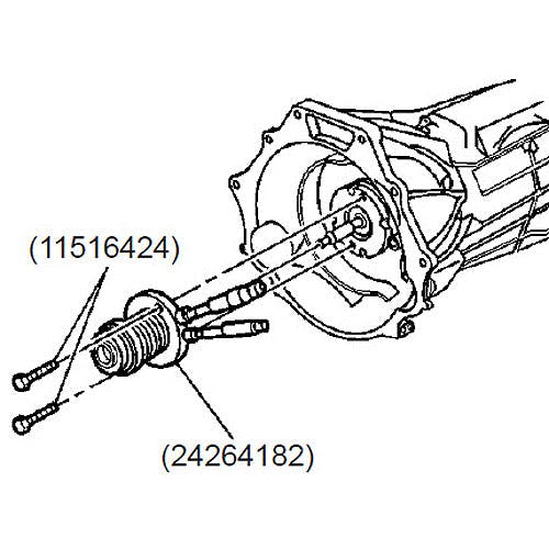 throw out bearing diagram