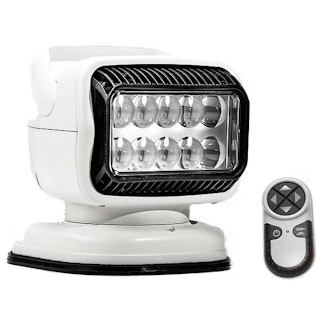 LED, Portable Magnetic Mount Shoe, Wireless Handheld Remote, White
