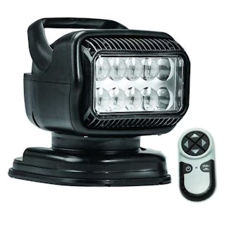 LED, Portable Magnetic Mount Shoe, Wireless Handheld Remote, Black
