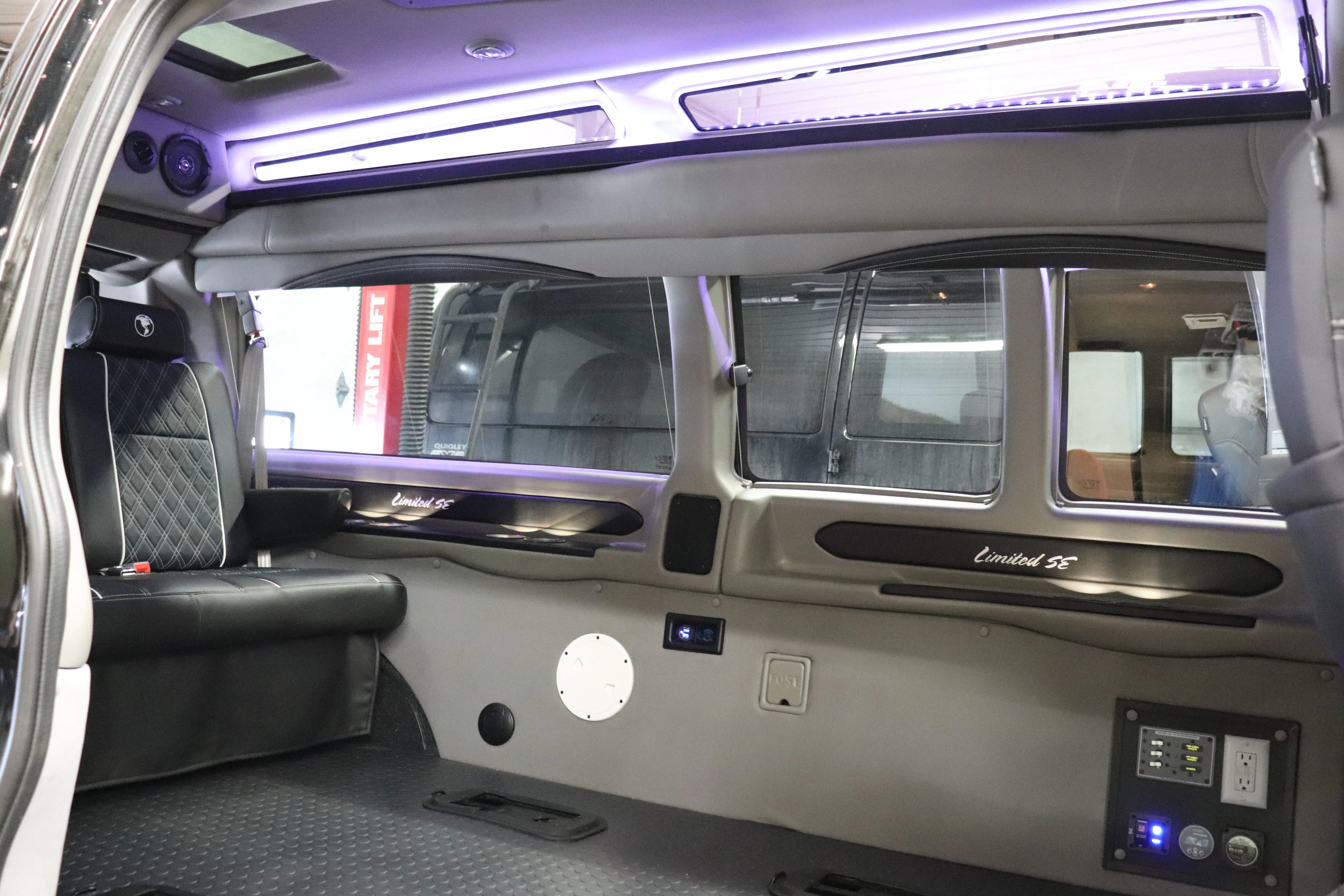 Finished custom van project