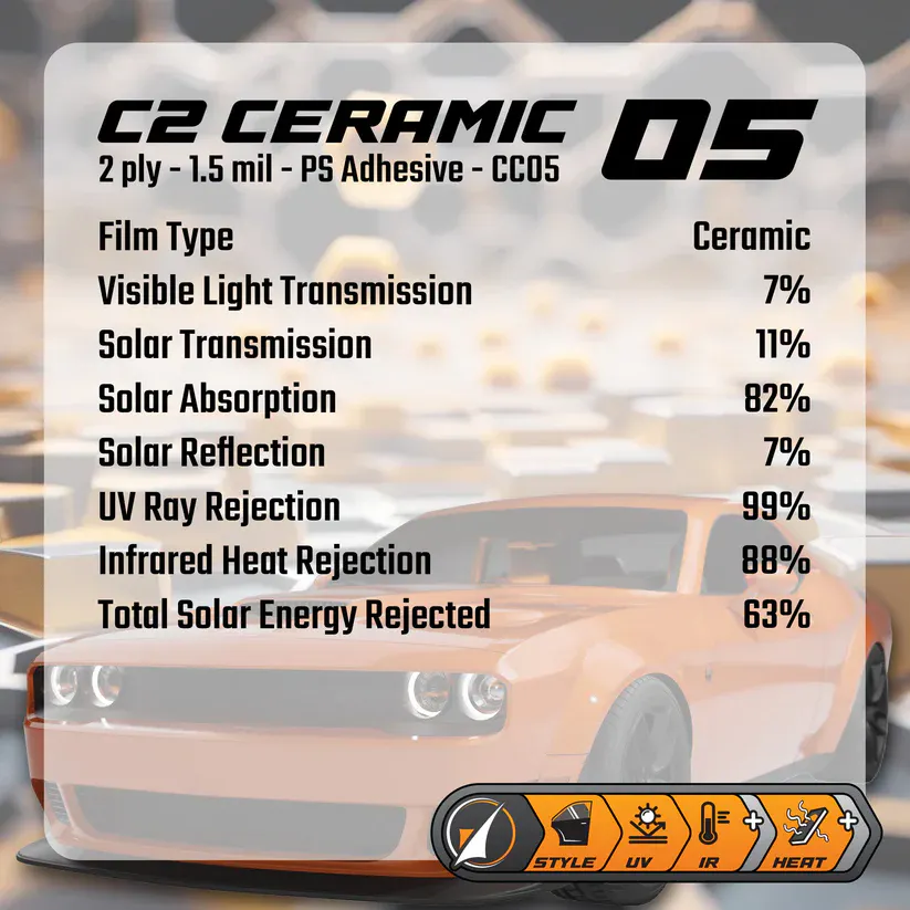 GeoShield C2 Ceramic window tint option