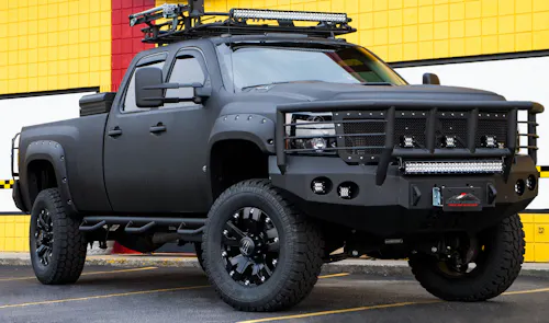 Truck Spray On Full Vehicle