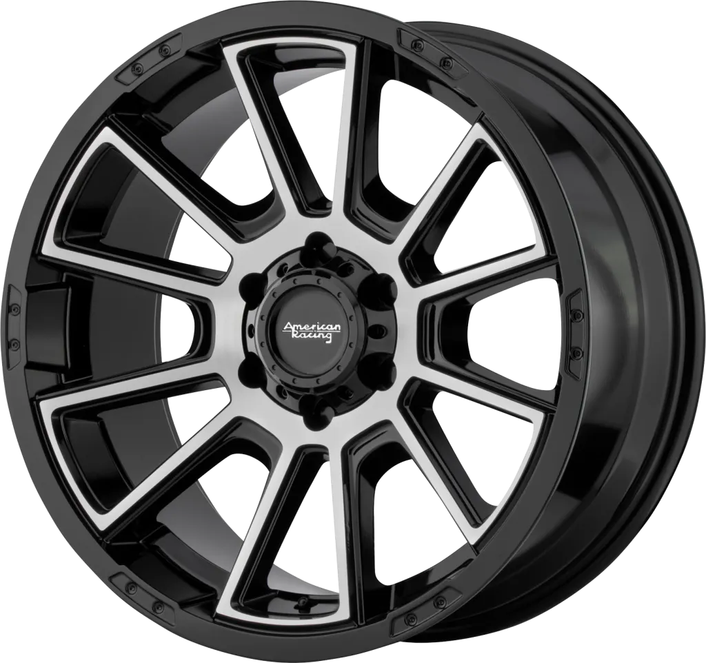 American Racing AR933 Intake Black Machined