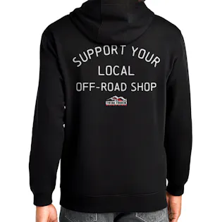 Support Your Local Off-Road Shop Hooded Sweatshirt