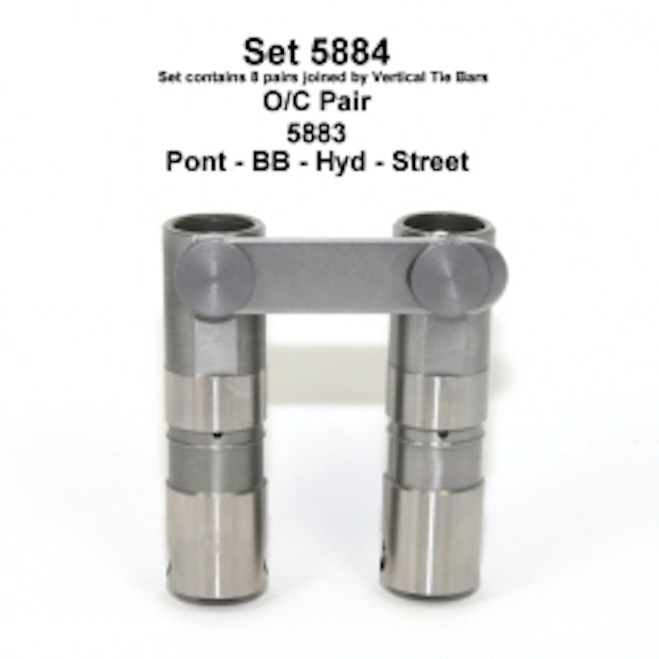 PONTIAC 400421428455 CU IN HYD ROLLER LIFTERS 5884