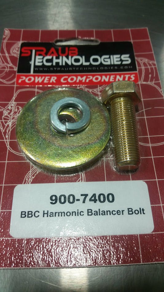 Harmonic balancer bolt BBC
