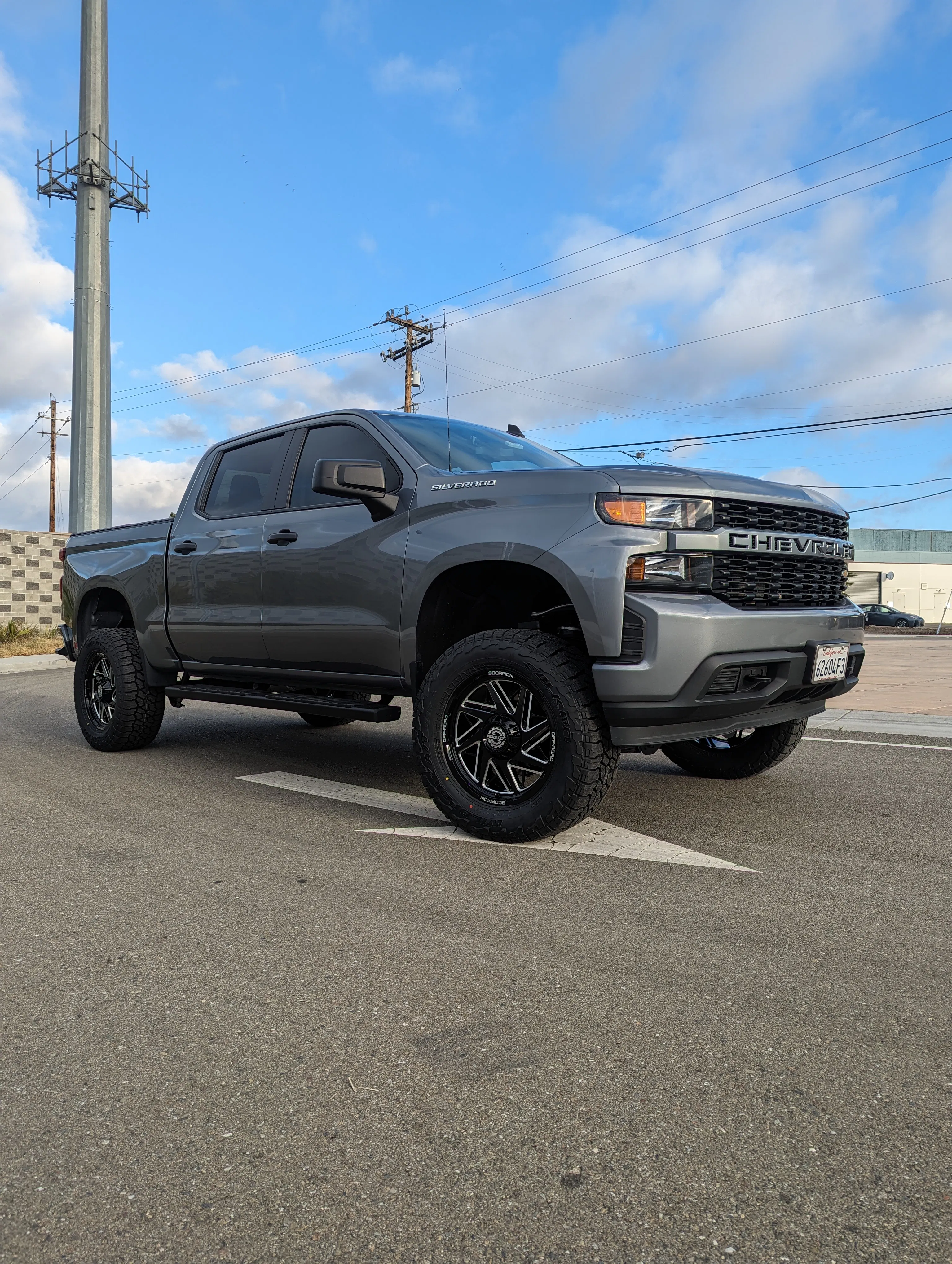 Silverado 1500 with a Rough Country 6 inch bracket lift 20