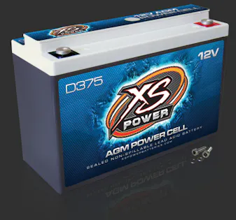 XS Power D375 12V AGM D Series High Output Batteries - M6 Terminal ...