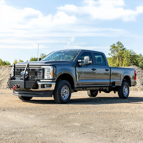 ArmourCaps stainless steel cap on a Ford Super Duty