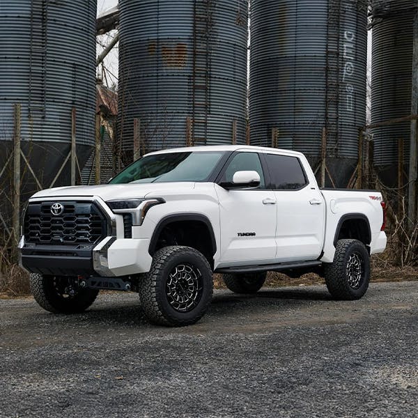 ArmourCaps stainless steel cap on a Toyota Tundra