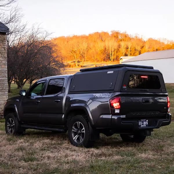 ArmourCaps stainless steel cap on a Toyota Tacoma
