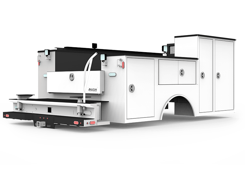 Falcon Welder and Line Bore Service Truck Body
