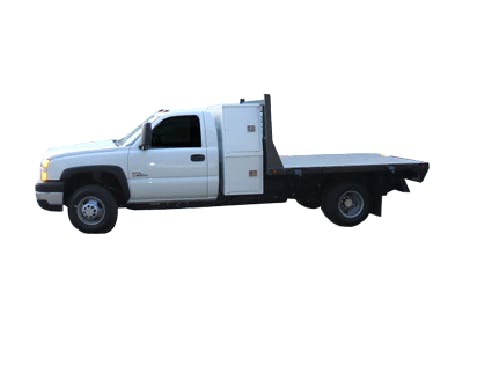 RKI Behind-the-Cab storage system behind truck cab