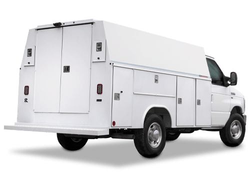 Reading Enclosed Service Body mobile workshop