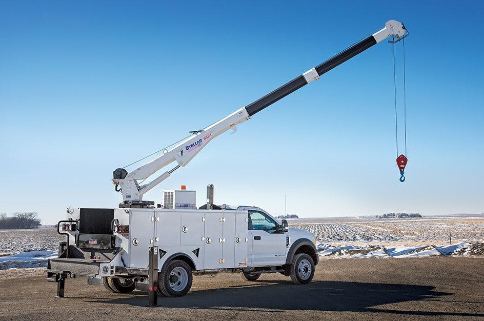 Stellar Electric-Hydraulic Crane