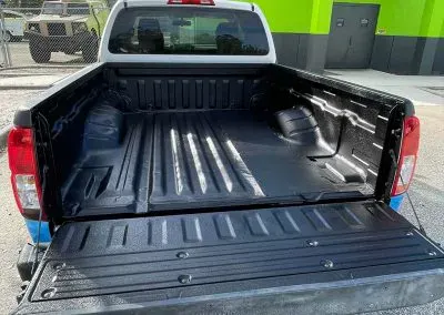 Finished misc liner coating application