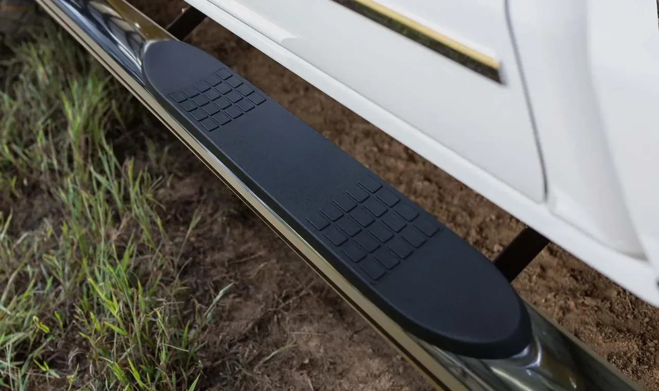 4 inch oval step bar