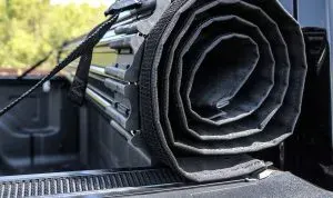 Hard roll up bed cover