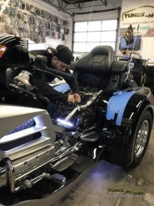 Motorcycle Audio Installation