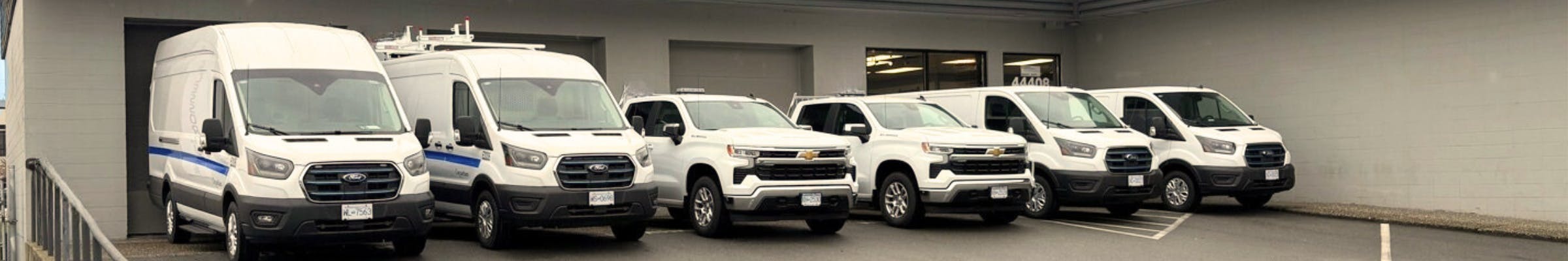 Municipal and commercial fleet vehicles upfitted by Trademasters in Chilliwack, BC